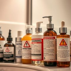 Agresywne kosmetyki: Co to jest i jak wpływają na zdrowie?